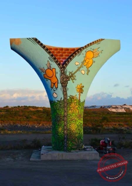 Gouzou jace pont de la riviere saint etienne