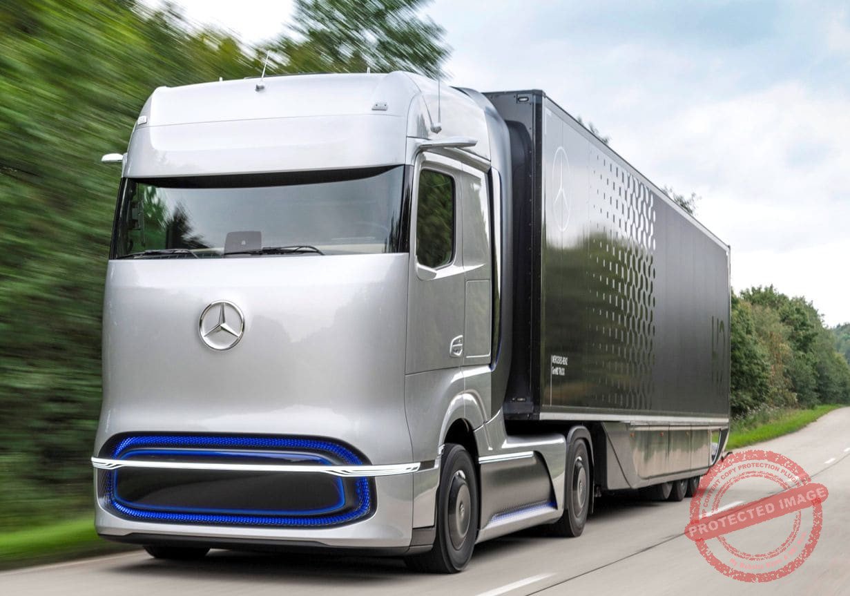Mercedes actros a l'hydrogene