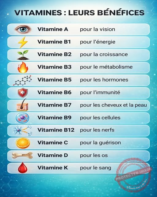 vitamines
